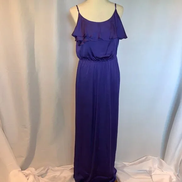 BCBGeneration Women's Maxi Flounce Dress - Picture 4 of 12